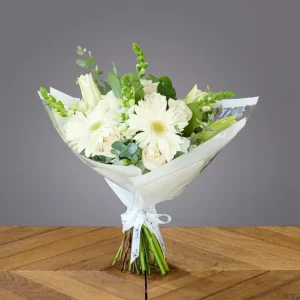 White Wrap Bouquet